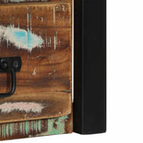 Bedside Cabinet Multicolour 40x35x40 cm Solid Wood Reclaimed 4015954