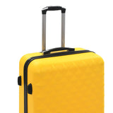 Hardcase Trolley Set 3 pcs Yellow ABS 91890