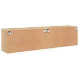 TV Cabinets Wall-mounted 2 pcs Sonoma Oak 80x30x41 cm 836957