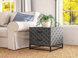 Bedsides Set of 2, Modern Bedside Nightstand with 2 Drawers, Bedside Cabinet Sofa Side T3398P329593