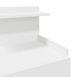 Bedside Cabinets 2 pcs with 2 Drawers White 40x36.5x62 cm 858633