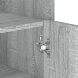 Sideboard Grey Sonoma 73.5x35x75 cm Engineered Wood 848407