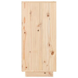 Sideboard 111x36x75 cm Solid Wood Pine 813814