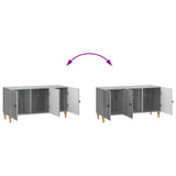 TV Cabinet Grey Sonoma 99 x 34.5 x 50 cm Engineered Wood 894261