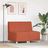 Modular Sofa Unit Armless 2 pcs Orange 55 x 74 x 82 cm 3399782