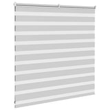 Zebra Blind Light Grey 145x100 cm Fabric Width 140.9 cm Polyester 4014426