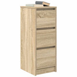 Sideboard Sonoma Oak 29.5x34x76 cm Engineered Wood 861636