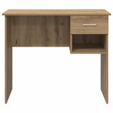 Desk with Drawer Artisan Oak 90 x 49 x 75 cm Engineered Wood 869273