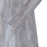 Self-adhesive PVC Flooring Planks 5.21 m 2 mm Matt Wood Grey 330197