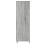 Highboard Grey Sonoma 60x36x110 cm Engineered Wood 831482