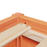 Bed with Mattress Wax Brown 120x190 cm Small Double Solid Wood Pine 3281954