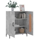 Sideboard Concrete Grey 69.5x34x90 cm Engineered Wood 830200