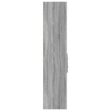 Highboard Grey Sonoma 70x42.5x185 cm Engineered Wood 3281467