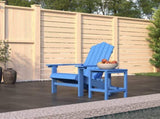 Garden Chair Aqua blue HDPE Large 3095703