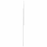 Headboard Gloss White Engineered wood 888071