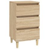 Bedside Cabinet Sonoma Oak 40x35x70 cm Engineered Wood 819663