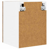 Hanging Cabinet 2 pcs Old Wood and White 30 x 31 x 40 cm 884127