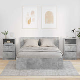 Bedside Tables with Drawer 2 pcs Concrete Grey 40 x 30 x 467 cm 888914