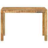 ZNTS Dining Table 110x55x76 cm Solid Wood Mango 350313