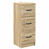 Drawer Cabinet Sonoma Oak 33 x 34.5 x 87 cm Engineered Wood 895767