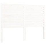 Bed Frame without Mattress White 120x200 cm Solid Wood Pine 3193202