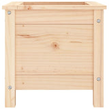 ZNTS Garden Planter 40x40x39 cm Solid Wood Pine 825247