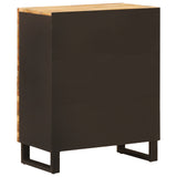 Side Cabinet with Door Brown 60 x 33 x 75 cm Solid Mango Wood 4018322