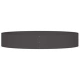 Planter Ring 5 pcs Black 120 x 120 x 20 cm Cold-rolled Steel 873635