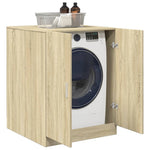 ZNTS Washing Machine Cabinet Sonoma Oak 70.5x71.5x91.5 cm 849649