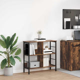 Bookshelf Smoked Oak 82 x 32 x 79 cm Engineered Wood 883996