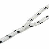 Boat Rope 15 m 2 White and Black Polyester 42029769