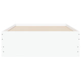 Bed Frame with Storage White 80 x 200 cm Engineered Wood 3429605