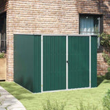 Garden Shed Green 195x198x159 cm Galvanised Steel 46253