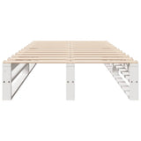 Bed Frame without Mattress White 90x200 cm Solid Wood Pine 850834