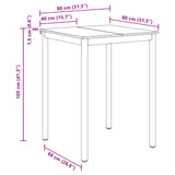 Standing Bar Table Engineered Wood 892680