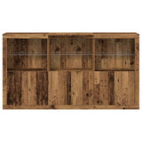 LED Sideboard Old Wood 181.5 x 37 x 100 cm Engineered Wood 3333123