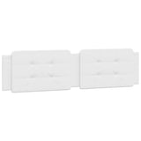 Bed Frame with LED without Mattress "Zadar" White 200x200 cm 3214132