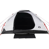 Family Tent Dome 6-Person White Blackout Fabric Waterproof 94784