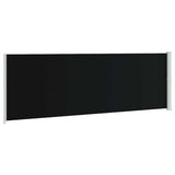 Patio Retractable Side Awning 200x600 cm Black 317970