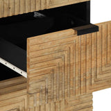 Sideboard Brown 40x33x75 cm Solid Wood Mango 4017743