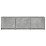 TV Cabinet with LED with LED Concrete Grey 140 x 34 x 40 cm 3418704