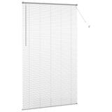 Venetian Blinds Height Adjustable Silver 220 x 125 cm Aluminium 42005952