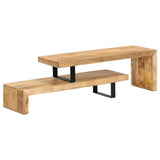 247321 TV Stand Solid Mango Wood