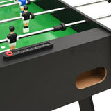 Folding Football Table 121x61x80 cm Black 91938