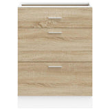 Kitchen Base Cabinet Lyon Sonoma Oak Engineered Wood 854252