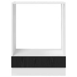 Hanging Cabinet Black Oak 60 x 46 x 81.5 cm Engineered Wood 863298
