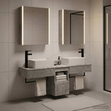 Bathroom Cabinet Set 5 pcs Concrete Grey Engineered Wood 3406330