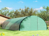 Polyethylene Upgraded Structure Walk-in Polytunnel Greenhouse, 6 x 3, Green T3398P317731
