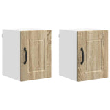 Wall Cabinet PORTO 2 pcs Sonoma Oak 30 x 31 x 40 cm 885210