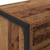 Book Cabinet Old Wood 60 x 30 x 121 cm Engineered Wood 886394